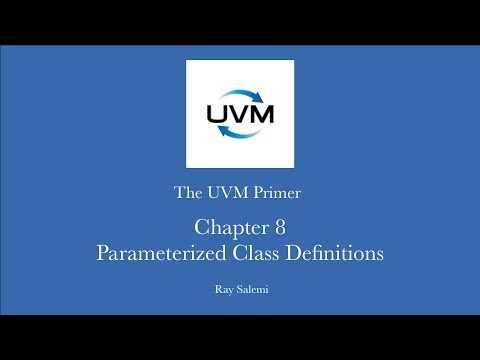 Chapter 8: Parameterized Class Definitions