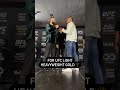 THE FIRST FACE OFF BETWEEN PROCHAZKA AND PEREIRA ? #UFC295