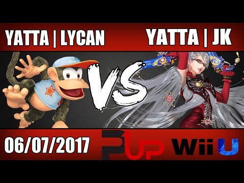 Yatta | Lycan (Diddy Kong) vs Yatta | JK (Bayonetta) - Wii U Winners Finals SoS