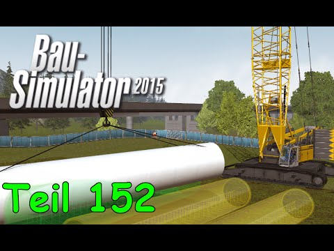 Let's Play Bau Simulator 2015 Teil 152 - Teile für das WINDRAD liefern | Liongamer1