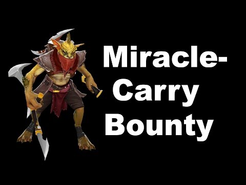 Miracle- Carry Bounty Road to 9K MMR Dota 2