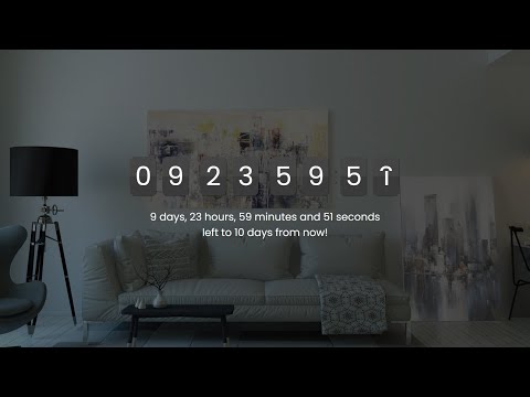 Jquery Count Down Plugin With Html Css Html Css Jquery Count Down Plugin Raselcoder