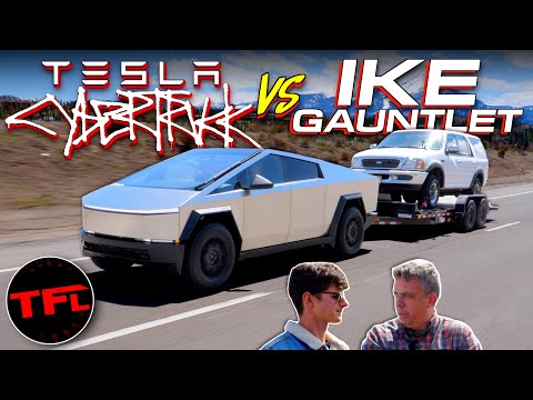 Gas vs Diesel vs Electric: Tesla Cybertruck Battles The Ford F-150 & Ram Cummins Up The Ike Gauntlet