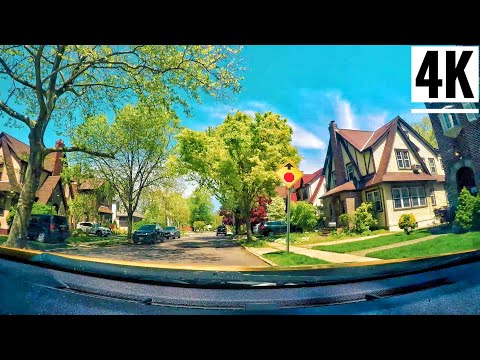 ⁴ᴷ⁶⁰ Driving Jamaica Estates Queens New York City 2020 - President Donald Trump Neighborhoods in NYC