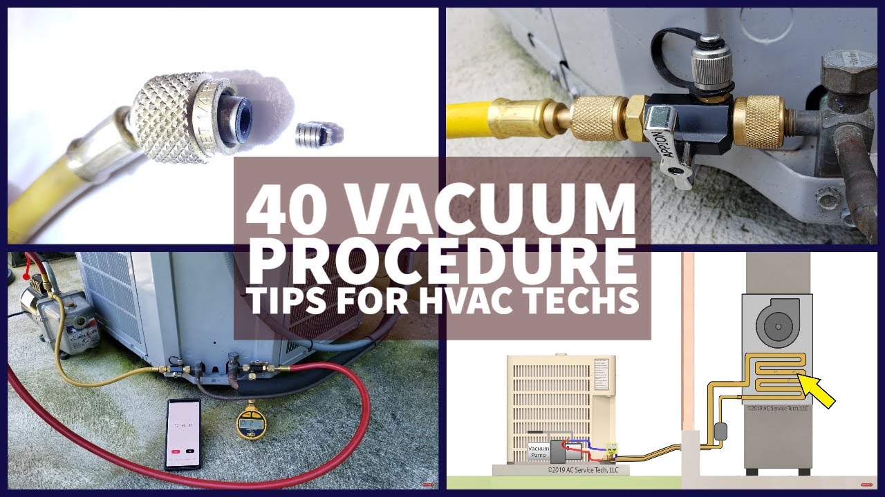 40 VACUUM PROCEDURE TIPS for HVAC Techs! Avoid Frustration and Save Time!