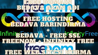 Free Alan Adı + Free Hosting + Free SSL Nasıl Alınır - Rehber - Freenom + İnfini