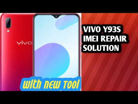 VIVO V1818CT Y93S  IMEI REPAIR WITH NEW TOOL | TechnMach