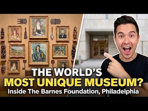 The Most UNIQUE Museum in the World? Inside The Barnes Foundation, Philadelphia!
