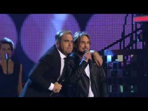 Kevin Walker, Elin Bergman och Robbie Williams - Shine my shoes - Final Idol Sverige 2013 (TV4)
