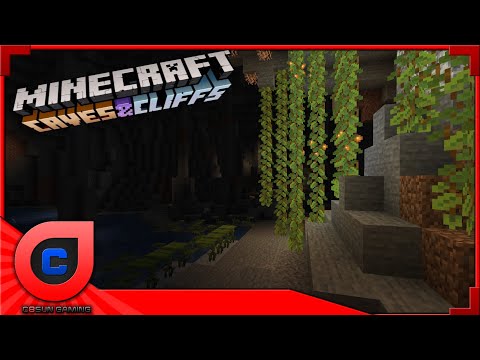 Minecraft 1.17 Snapshot 21w06a New Cave Generation & Glow berries