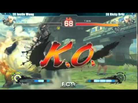ECT4 AE Grand Finals EG Justin Wong (Rufus) vs EG Ricky Ortiz (Rufus)