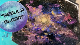 “Nebula Bloom”- Fluid Art