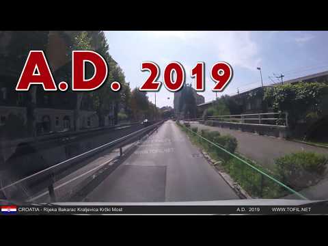 996 CROATIA - Rijeka Bakarac Kraljevica Krčki Most TRIP 2019 WWW.TOFIL.NET