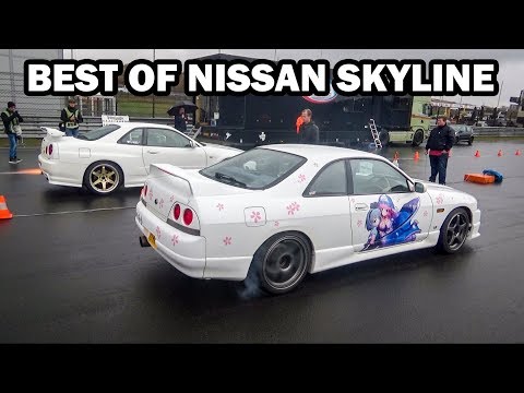 Nissan Skyline Compilation (Best of 2019)