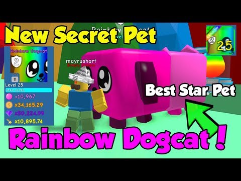 I Got New Secret Pet Rainbow Dogcat Best Rainbow Pet -