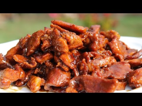 Caramelized Pork with Garlic and Fish Sauce