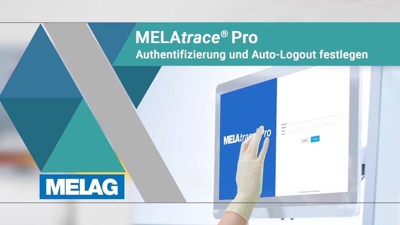 MELAtrace Pro Authentifizierung