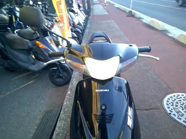 NO.5142　スズキ　ＺＺ　２サイクルエンジン　１２インチキャストホイール　リヤスポイラー　ディスクブレーキ　ブラック スズキ ZZ 2サイクルエンジン 12インチキャストホイール
