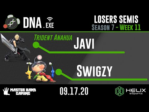 DNA.EXE S7:W11 - Swigzy (Olimar) Vs. Trident Anahua | Javi (Cloud) - L Semifinals