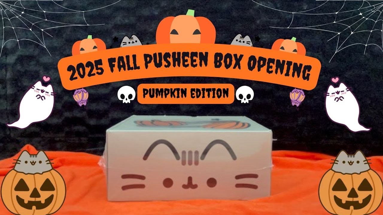 SPECIAL 2025 FALL PUSHEEN BOX OPENING