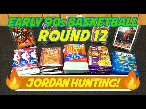 Michael Jordan Hunting: Round 12 - Early 90s Basketball Cards Opening
