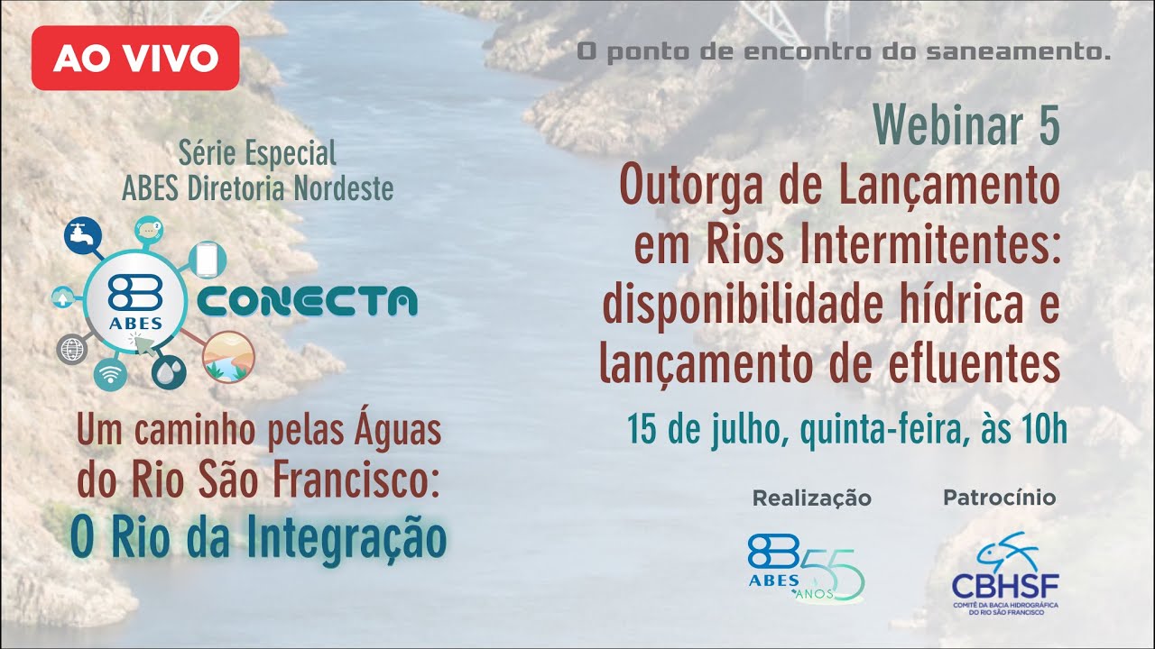 Outorga de Lançamento de Rios Intermitentes: disponibilidade hídrica e lançamento de efluente (webin