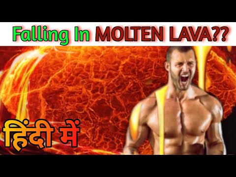 Falling in MOLTEN LAVA? Can we survive #Quodmysteriousofficial