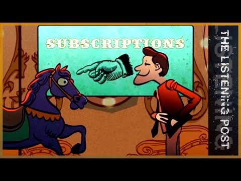 Animation: The news business carousel | The Listening Post (Endnote)