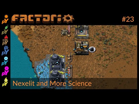 Nexelit and More Science | Part 23 | Factorio PyAE | Pyanodons Alternative Energy