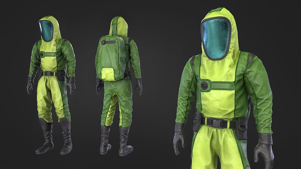 Chemical Protection 3D Model