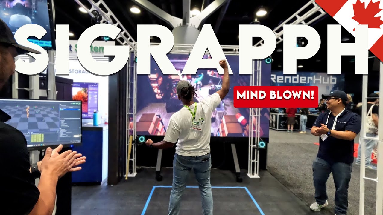 SIGGRAPH in Canada 🇨🇦  BLEW My Mind | First Experience
