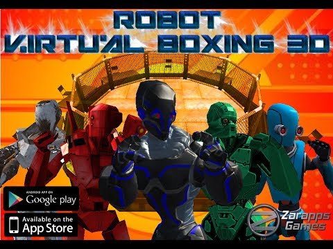 Robot Virtual Boxing 3D Video