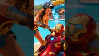 Supergirl ficou IMPRESSIONADA ao ver o Homem Aranha sem TRAJE! 🤭 #spiderman #supergirl #shorts