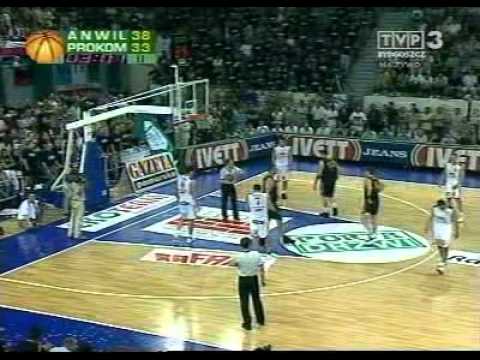 Anwil Włocławek - Prokom Trefl Sopot sezon 2002/2003 part 2/7