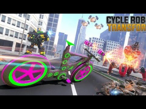 BMX Cycle  Robot Transform War | Chari Games