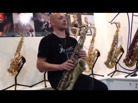 P. Mauriat tenor saxophones play test by Arno Haas @ MusikMesse 2014