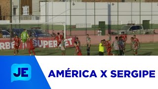 América de Propriá e Sergipe ficam no empate em 2 a 2 - JE
