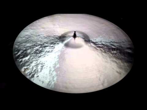 22 Sledged Rustico Ride, 2301g - Handcrafted cymbals by Craig Lauritsen