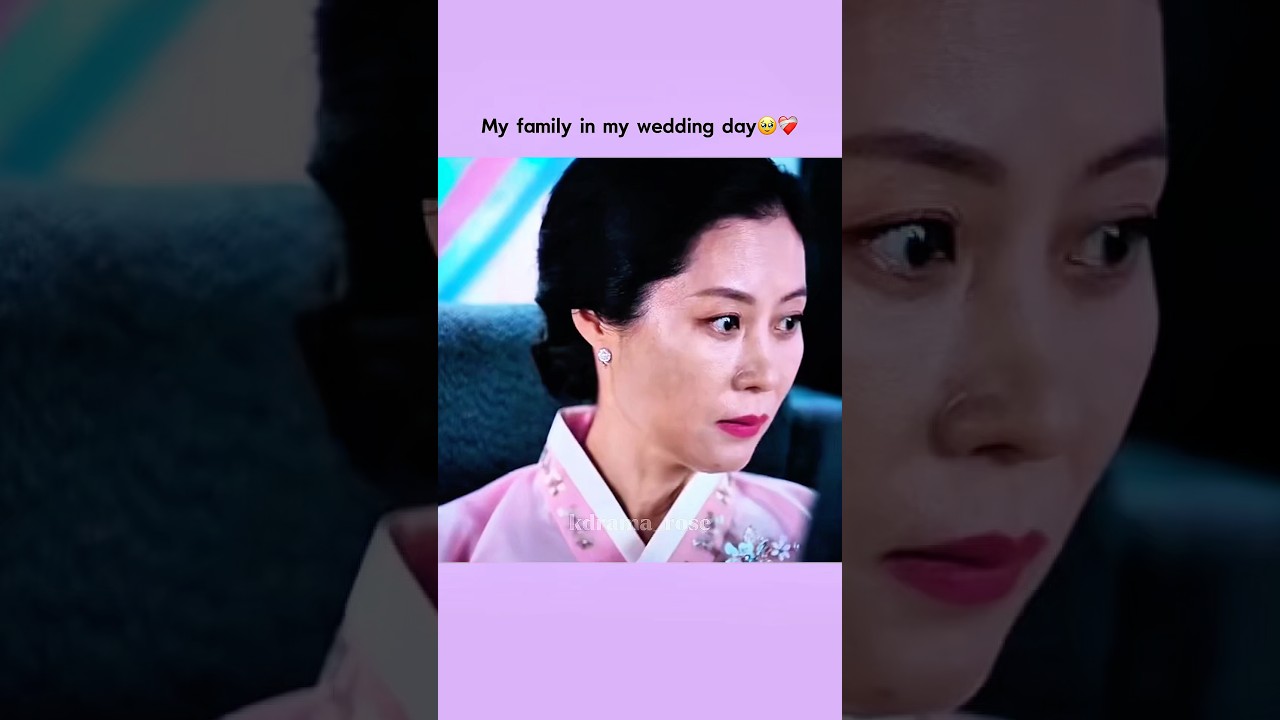 My family in my wedding day😭🥹|when life gives you tangerines #kdrama #shorts