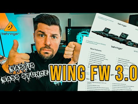 Bastis Bass Stunde: Behringer WING FW 3.0 (Subtitles: GE/EN)
