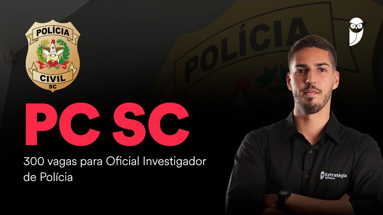 Concurso PC SC: Idecan é a banca; edital terá 300 vagas!