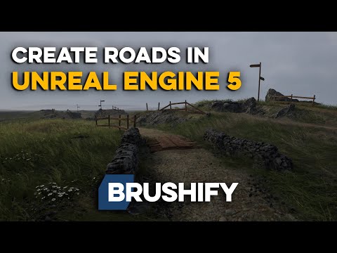 Brushify: Bootcamp - Road Splines in Unreal Engine 5