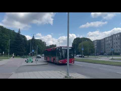 Vilniaus transportas. 49 autobusas. Ateities g. - Didlaukio g. - Žalgirio g. - Lazdynai - Bukčiai.
