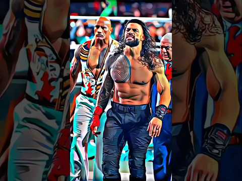 Roman Reigns Angry On The Rock Revange Aura💀☠️| Roman Reigns attitude 😈🤯#shorts #wwe #romanreigns