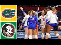 #3 Florida vs Florida State Highlights | NCAA Women's Volleyball | 2023 College Volleyball