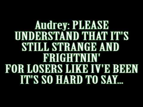 Suddenly Seymour Lyrics | Little Shop of Horrors