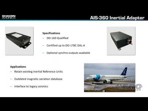 Aero-TV: Shadin Avionics - AEA 2021 New Product Introduction