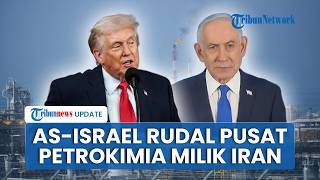 Pusat Petrokimia Iran Terbakar Dibom AS-Israel, Terjadi Jelang Tenggat Waktu Trump soal Selat Hormuz