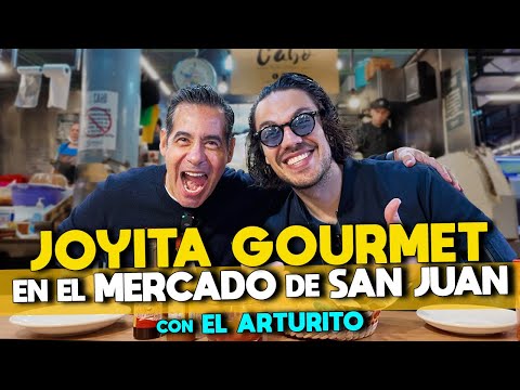 Tasting gourmet dishes at a market ft. El Arturito | Yordi Rosado Vlogs