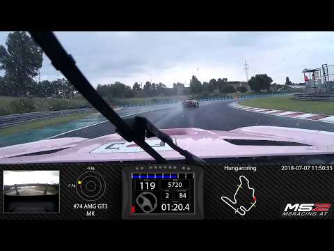GT3 Hungaroring GT Open Hungaroring 2018, Qualifying Wet,  Mercedes AMG GT3, Martin Konrad